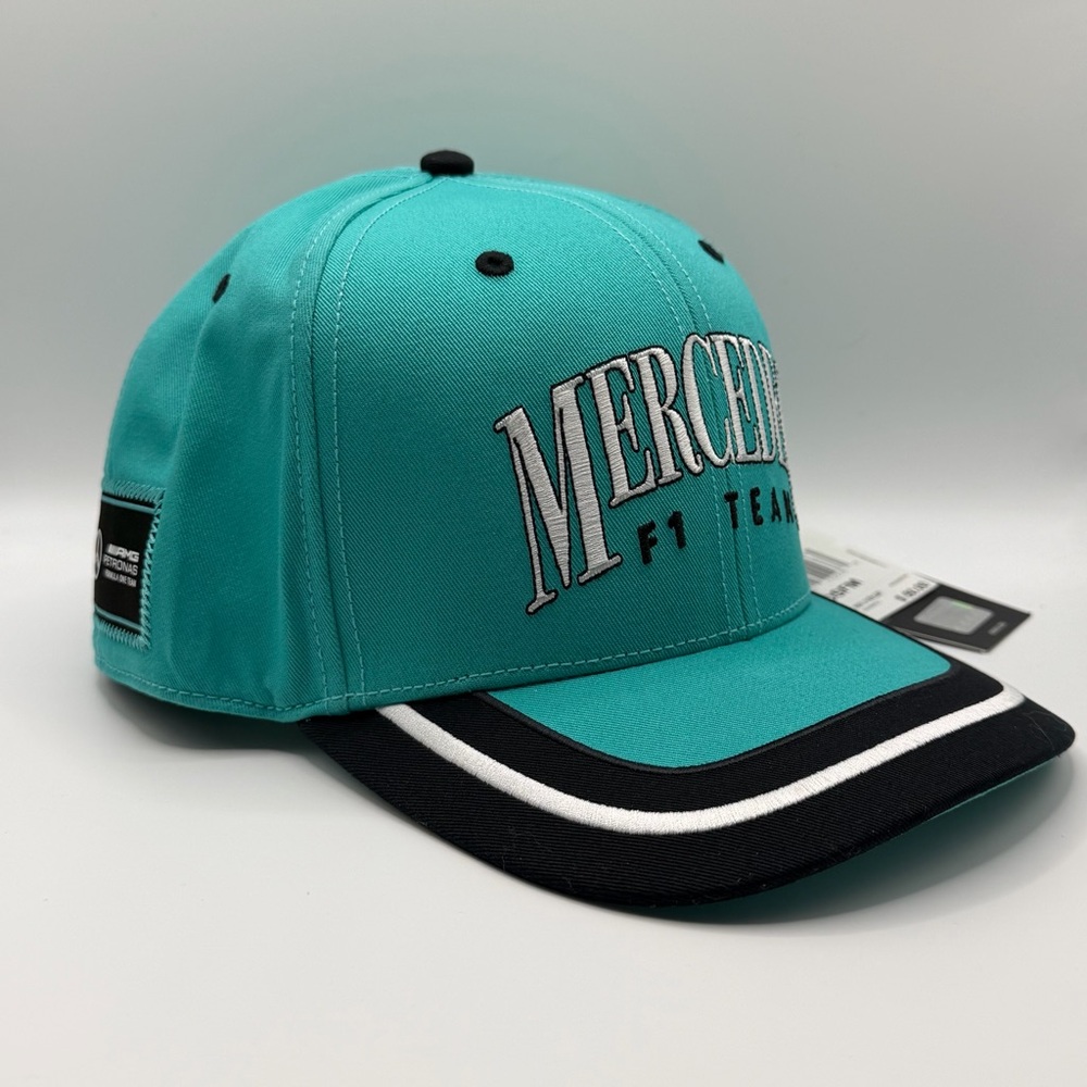Adidas Mercedes AMG Petrona Formula One Team Las Vegas Snapback Cap Hat F1 - Picture 3 of 8